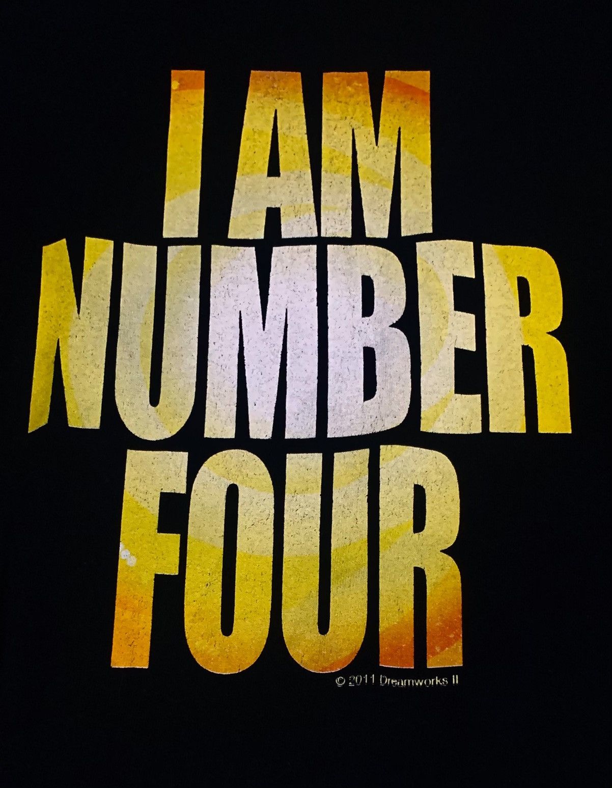 Other Rare Design Movie Action I Am Number Four T-shirt 2000s Size US XL / EU 56 / 4 - 3 Thumbnail