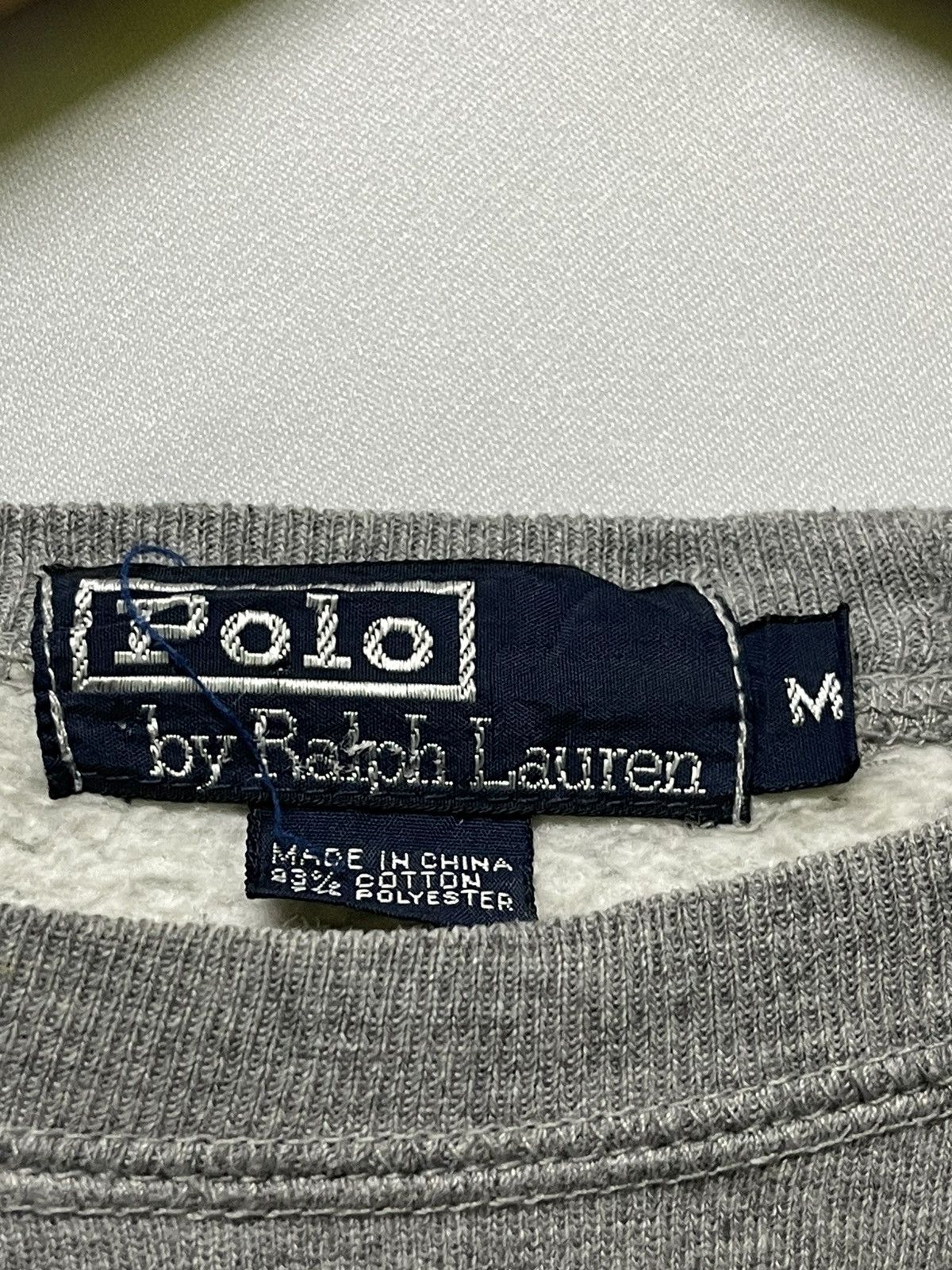 Vintage Vintage polo bear ralph lauren basketball sweatshirt Size US M / EU 48-50 / 2 - 7 Thumbnail