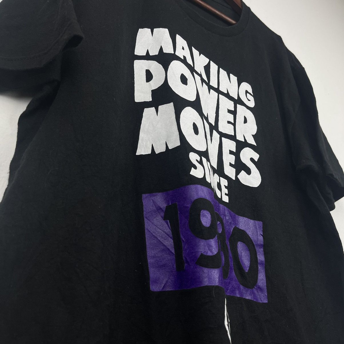 Stussy Stussy Making Power Moves 1980 Tee Size US L / EU 52-54 / 3 - 3 Thumbnail