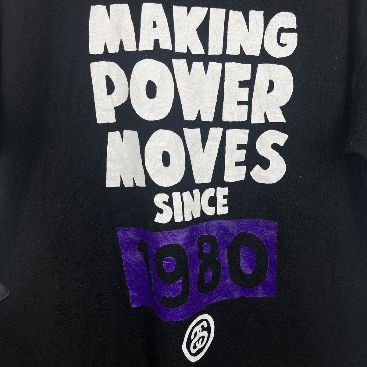 Stussy Stussy Making Power Moves 1980 Tee Size US L / EU 52-54 / 3 - 4 Thumbnail