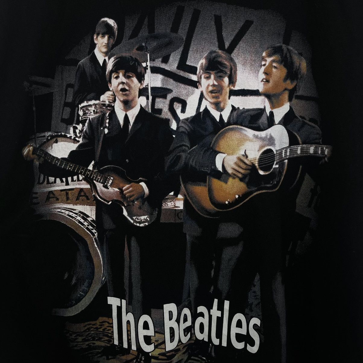 Band Tees The Beatles big print T shirt tee Size US L / EU 52-54 / 3 - 2 Thumbnail
