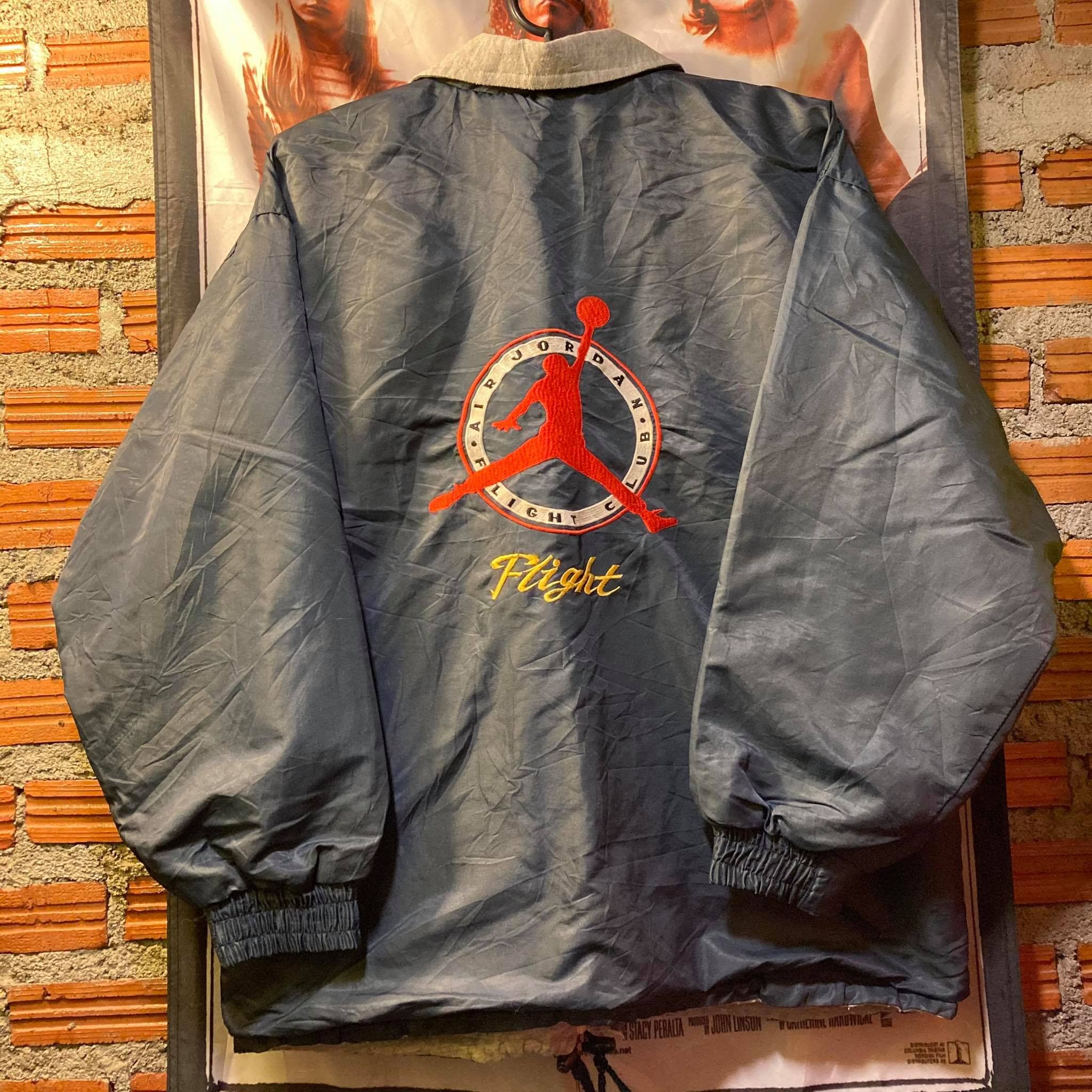 vintage jordan flight jacket