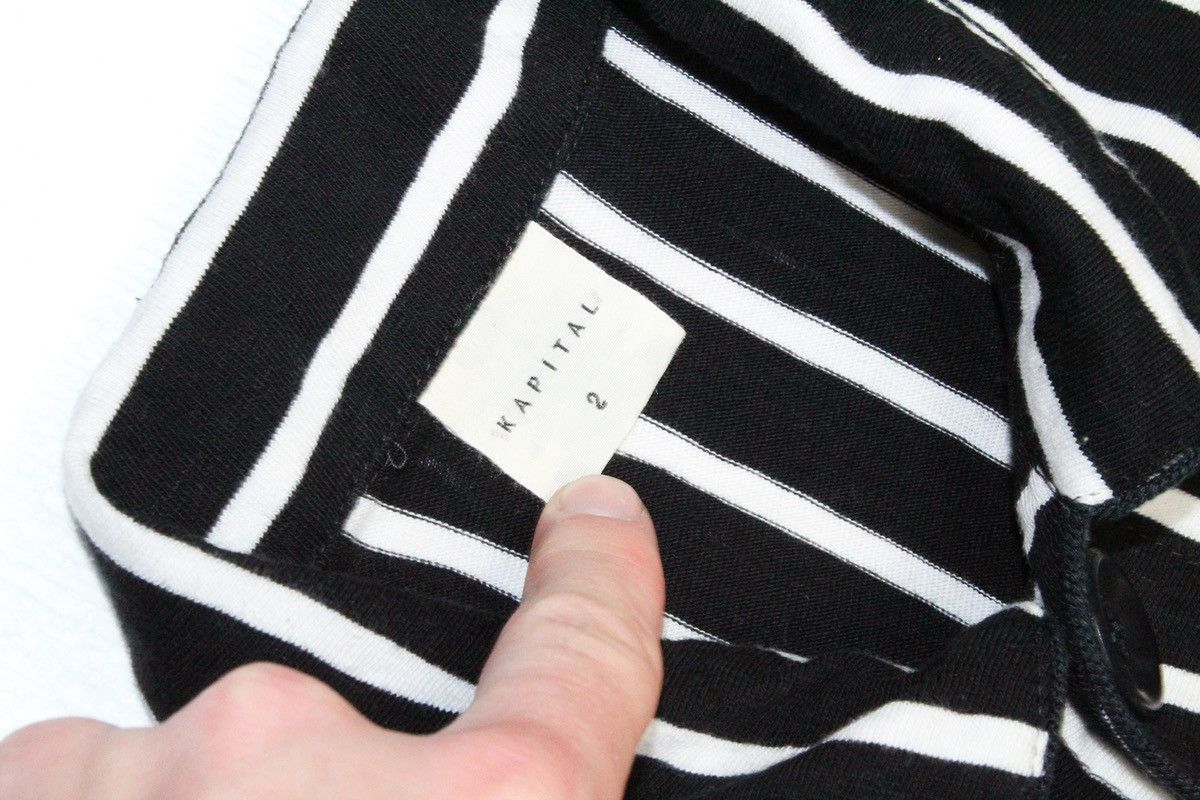 Kapital Striped Jumpsuit Size US 34 / EU 50 - 4 Thumbnail