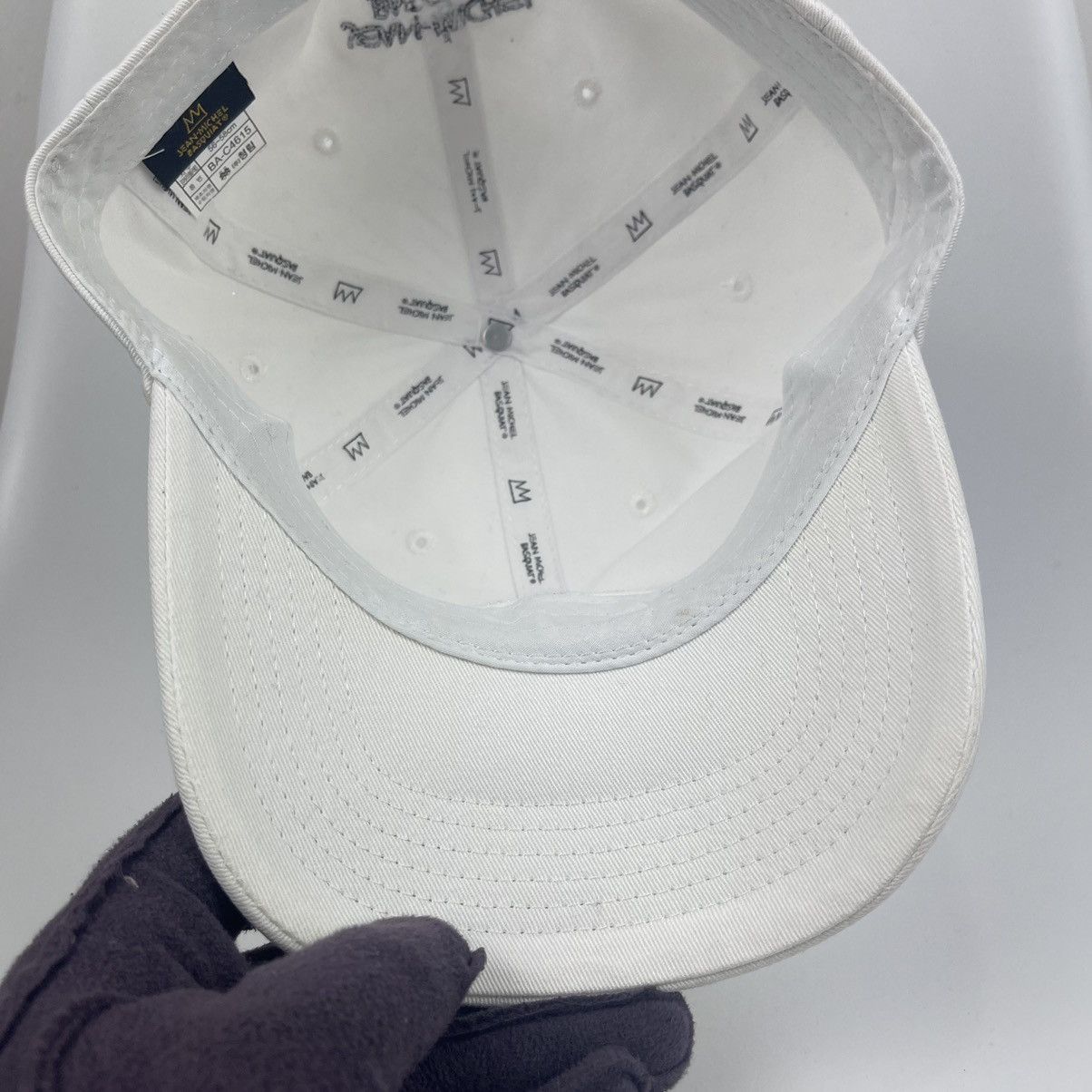 Jean-Michel Basquiat Jean Michel Basquiat dextrose white hat Size ONE SIZE - 11 Thumbnail