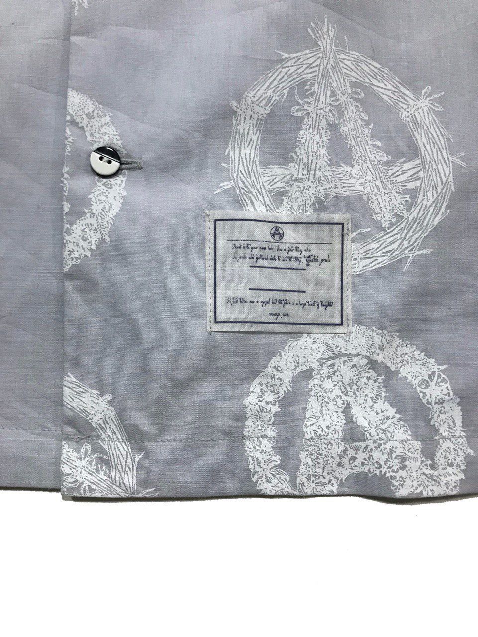 Japanese Brand EFFE とんちゃん Anarchy Shirt Size US M / EU 48-50 / 2 - 4 Thumbnail
