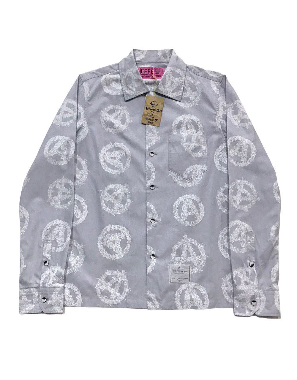 Japanese Brand EFFE とんちゃん Anarchy Shirt Size US M / EU 48-50 / 2 - 1 Thumbnail