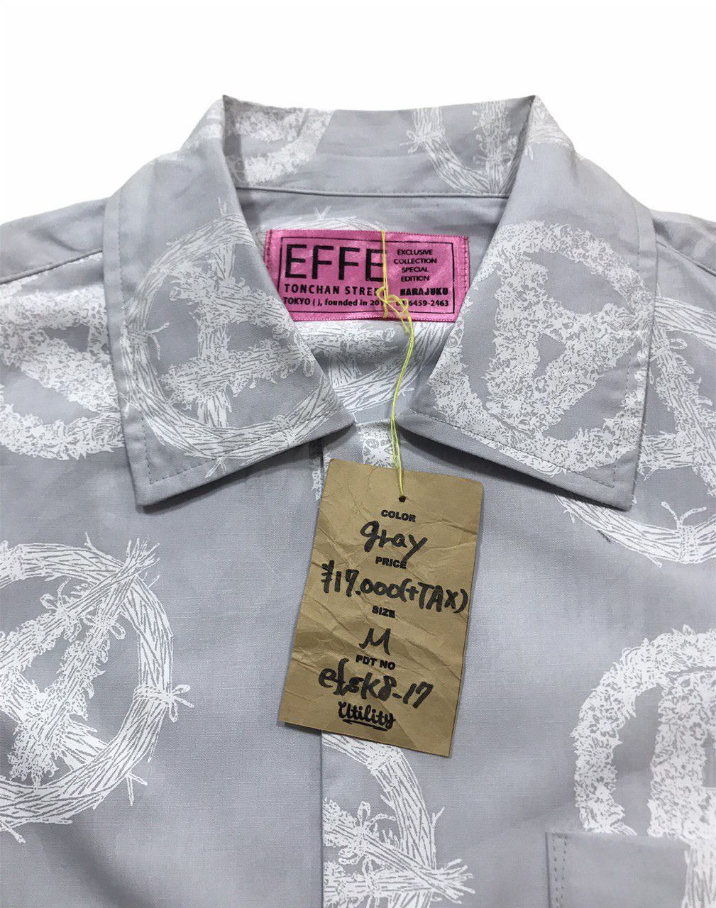 Japanese Brand EFFE とんちゃん Anarchy Shirt Size US M / EU 48-50 / 2 - 3 Thumbnail
