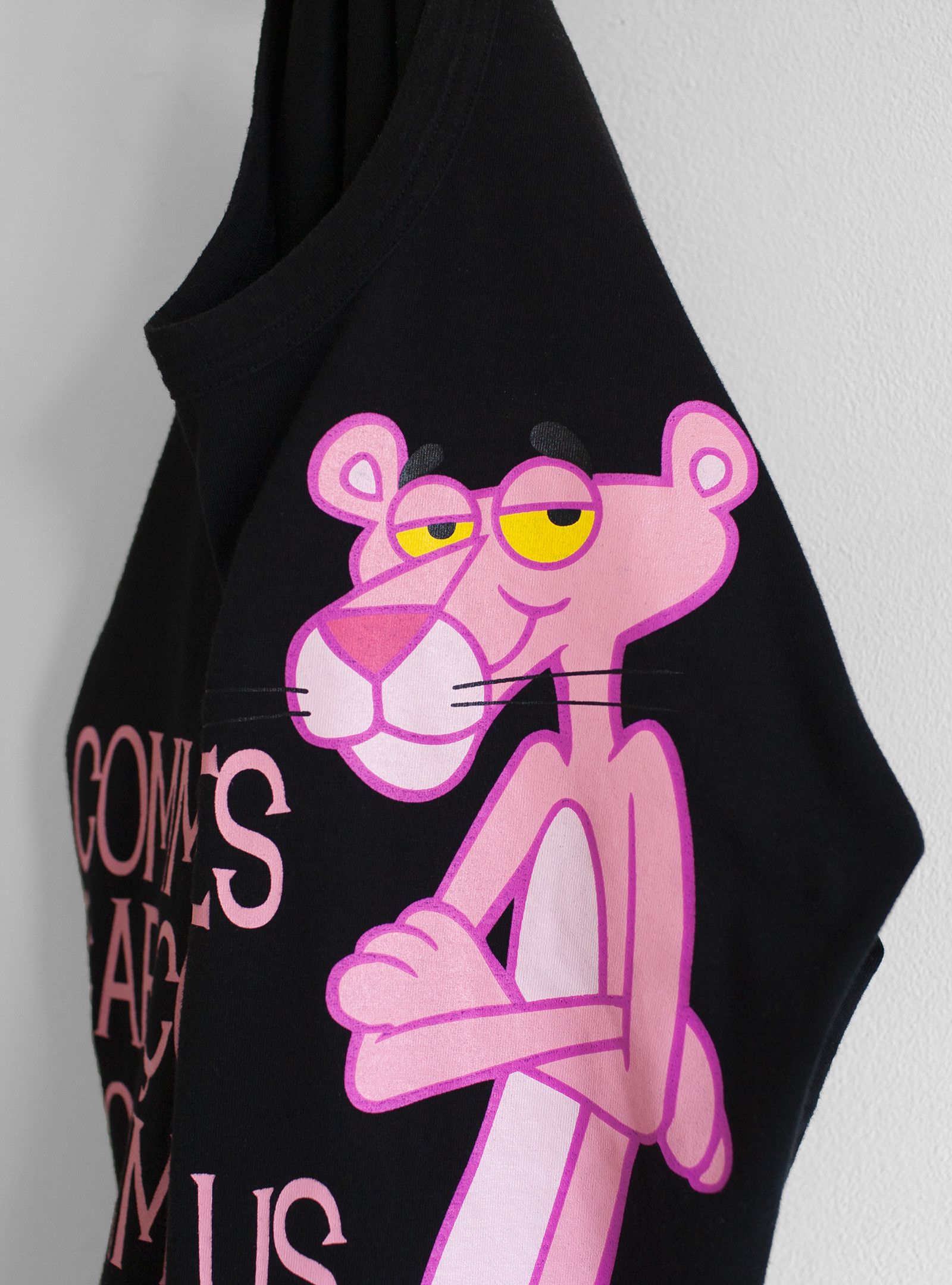 COMME des GARCONS PINK PANTHER tシャツ ラグラン