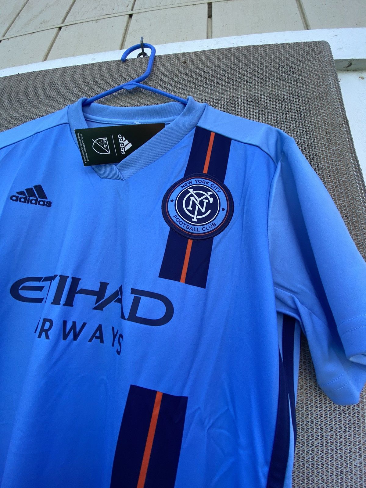 Nike NYFC soccer jersey. Brand New With Tags Size L / US 10 / IT 46 - 5 Thumbnail