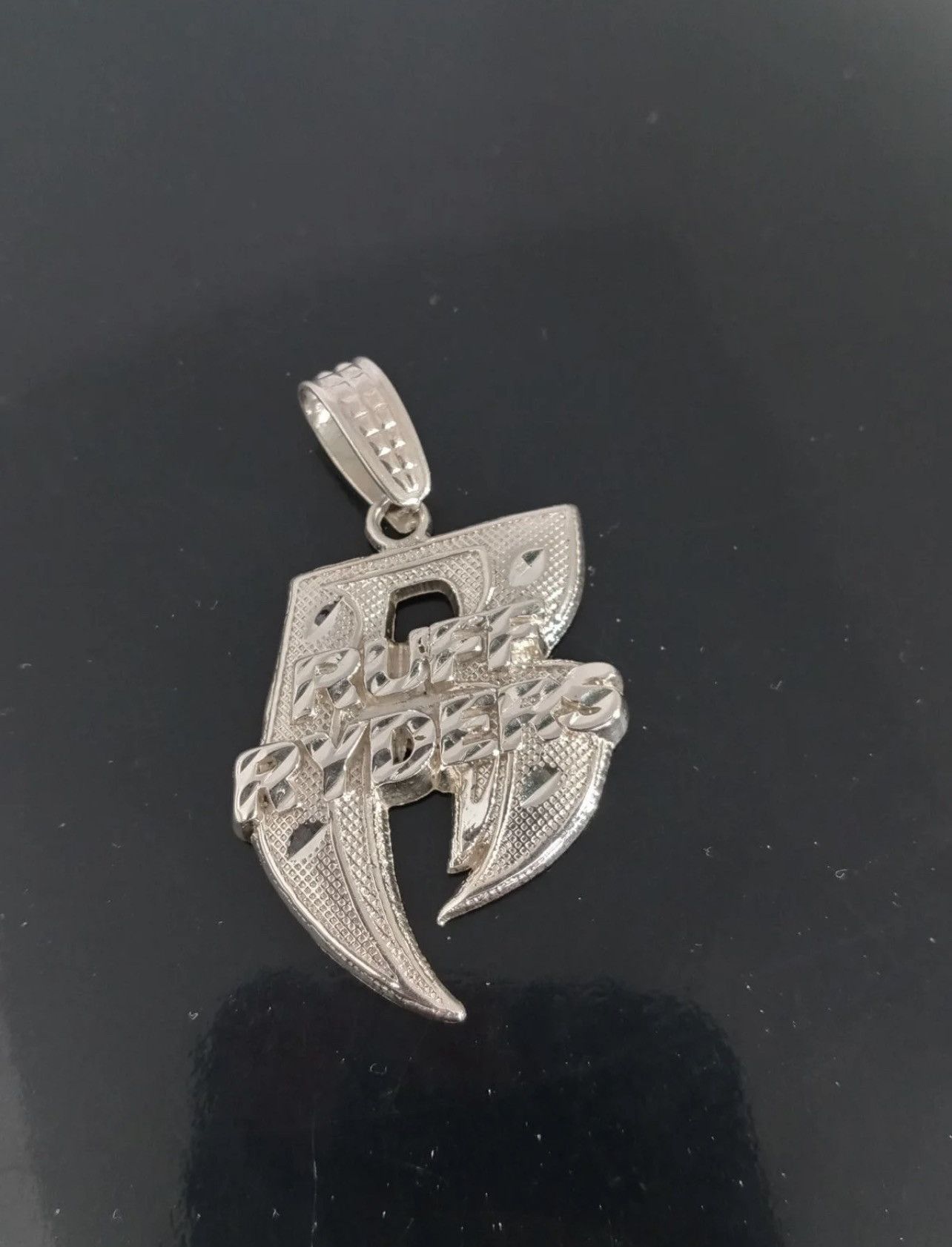 Rap Tees × Vintage 90’s Vintage Ruff Ryders DMX Rap Label Logo Pendant ...