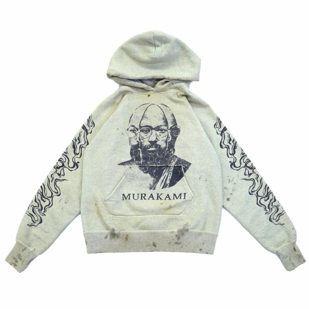 READYMADE SAINT MICHAEL X TAKASHI MURAKAMI HOODIE | Grailed