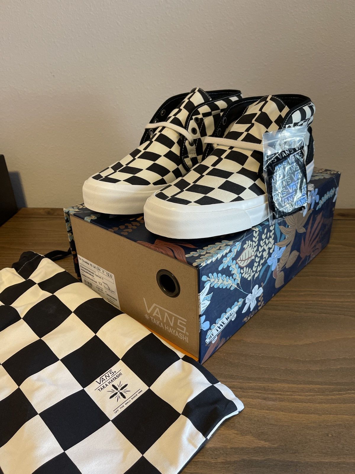 Taka Hayashi Vans Taka Hayashi x Chukka 75 LX Optical Grailed