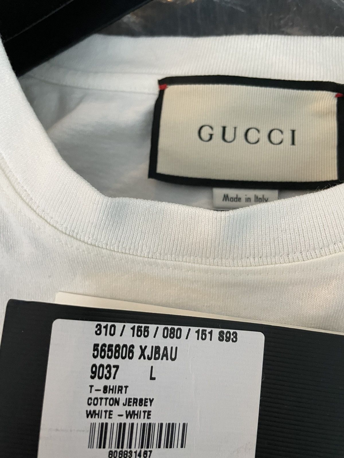 Gucci New Super Limited Gucci Runway Interlocking GG Logo T-shirt Size US L / EU 52-54 / 3 - 23 Thumbnail