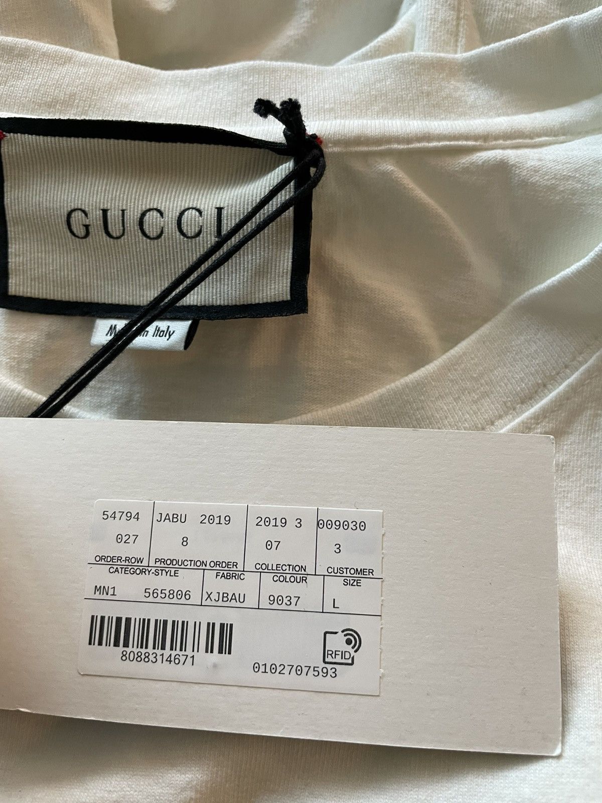 Gucci New Super Limited Gucci Runway Interlocking GG Logo T-shirt Size US L / EU 52-54 / 3 - 20 Thumbnail