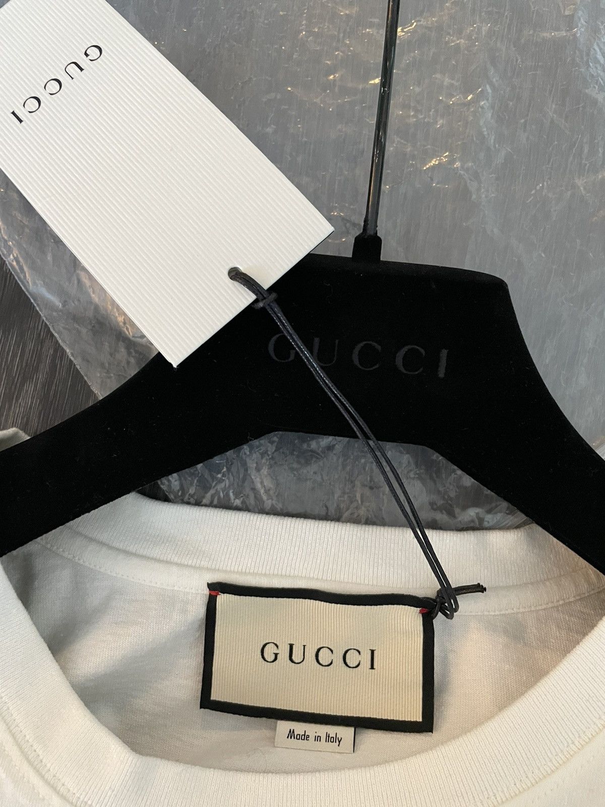Gucci New Super Limited Gucci Runway Interlocking GG Logo T-shirt Size US L / EU 52-54 / 3 - 16 Thumbnail