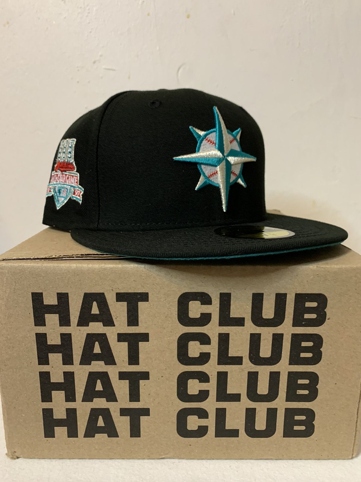 Hat Club Exclusive Size 7 3/4 Moonrock Seattle Mariners for Sale