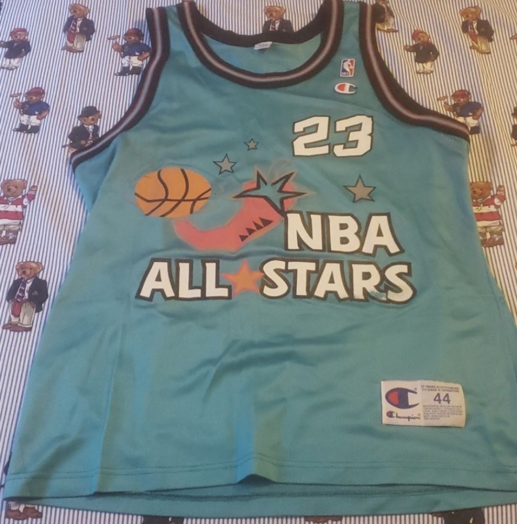 Vintage Michael Jordan 1996 All Star Champion Jersey NWT 90s NBA