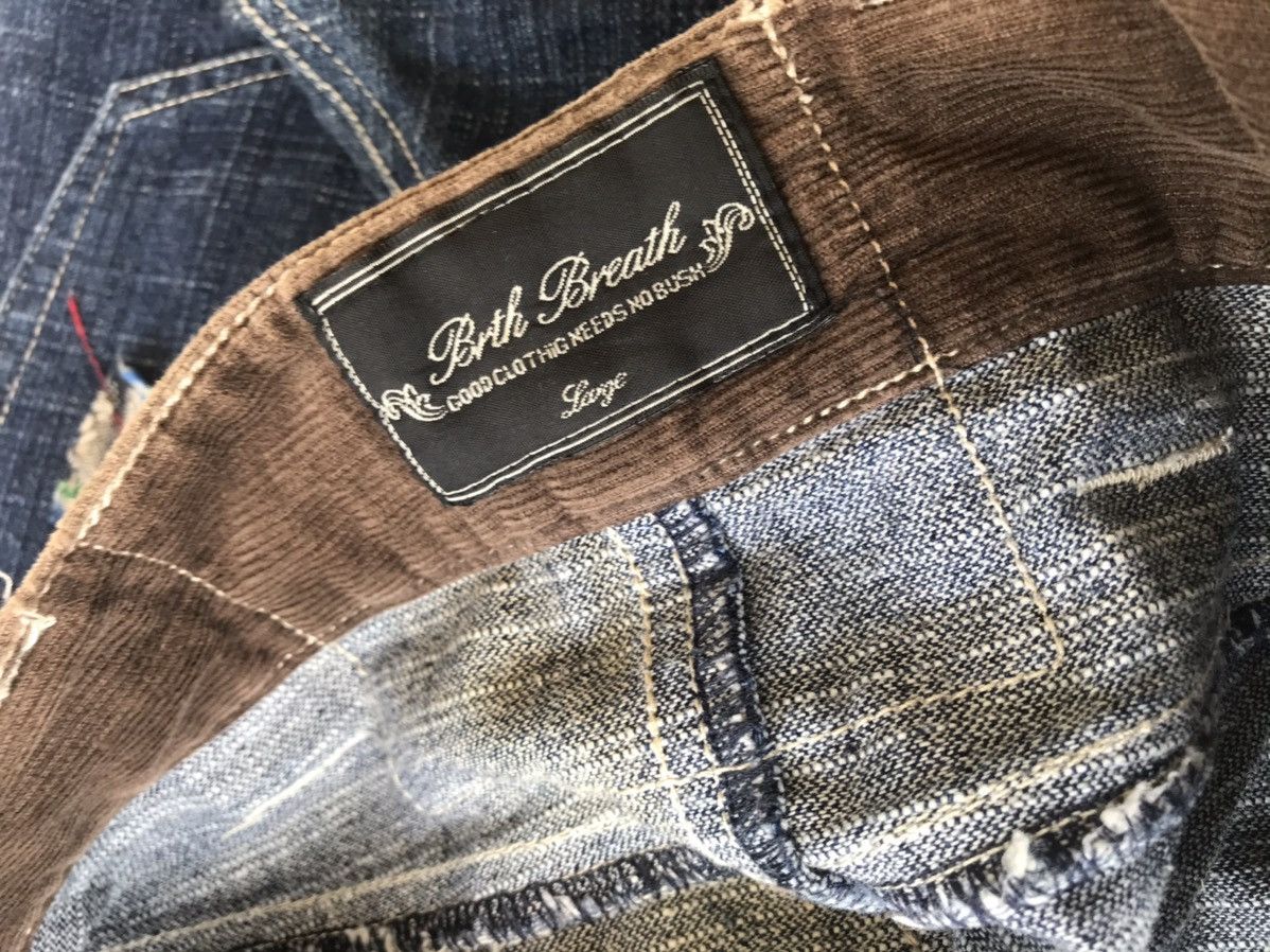 Japanese Brand Vintage Japanese Brth Breath Patchwork Short Pant Size US 32 / EU 48 - 5 Thumbnail