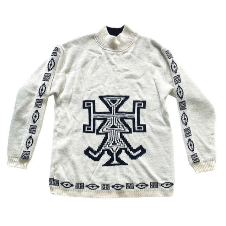 Vintage Naf Naf Tribal Sweater