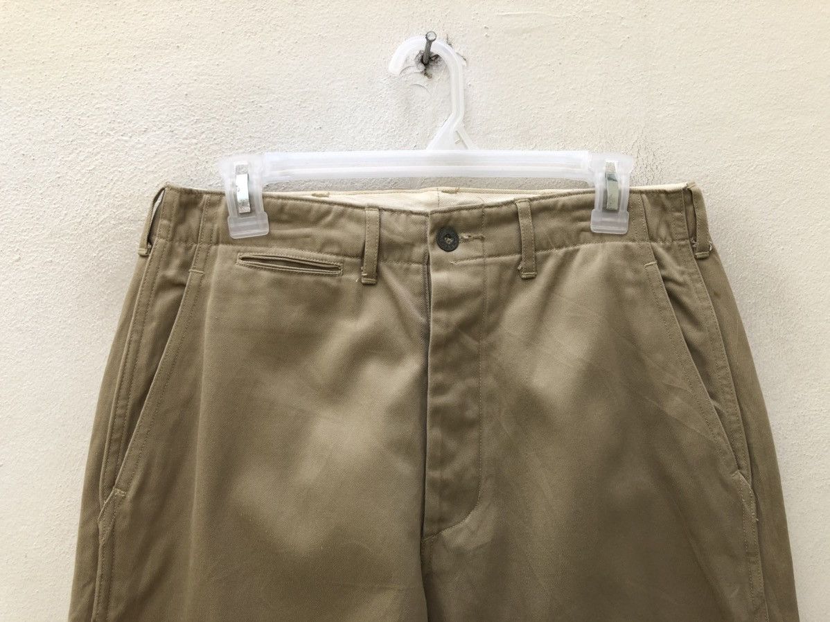 Buzz Rickson's Buzz Rickson’s Japan Baggy Military Khaki Pant Size US 30 / EU 46 - 2 Thumbnail
