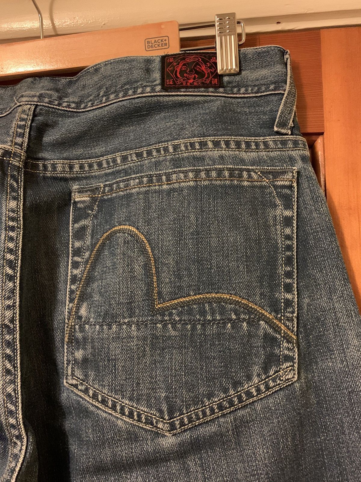 Evisu × Vintage *RARE* Vintage Evisu Denim Jeans - Size 32 Size US 32 / EU 48 - 6 Thumbnail