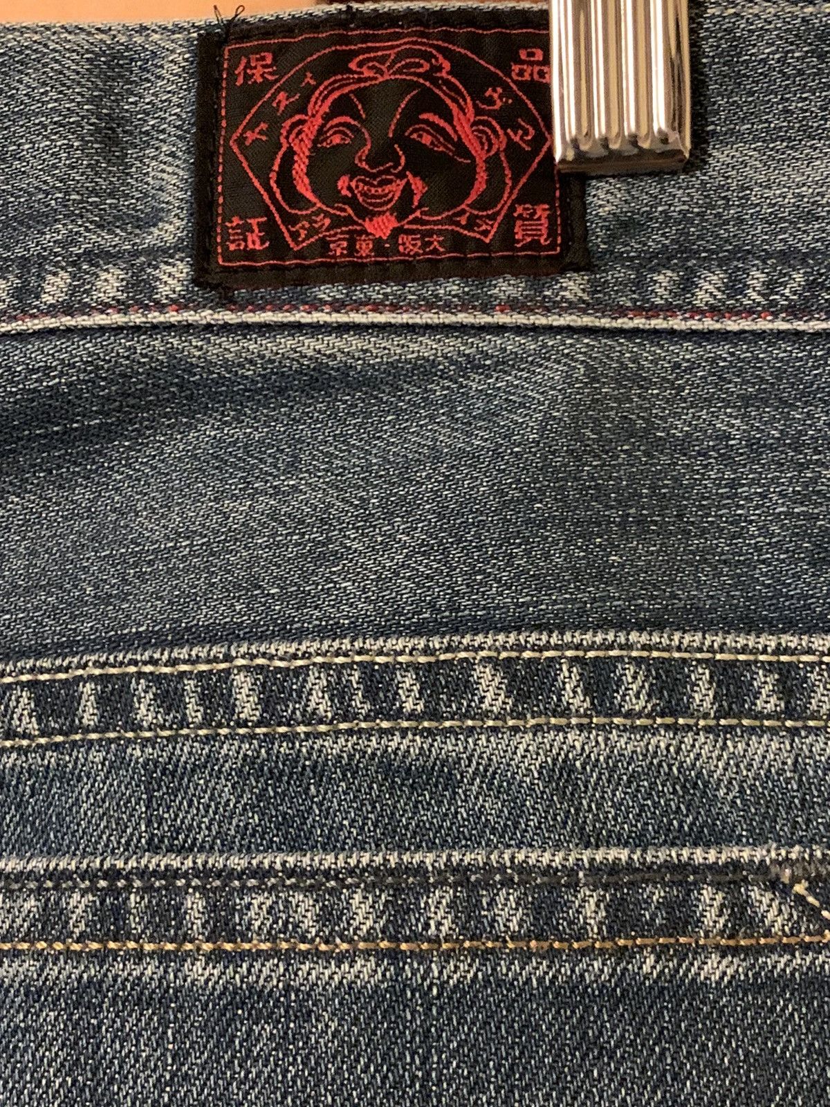 Evisu × Vintage *RARE* Vintage Evisu Denim Jeans - Size 32 Size US 32 / EU 48 - 7 Thumbnail