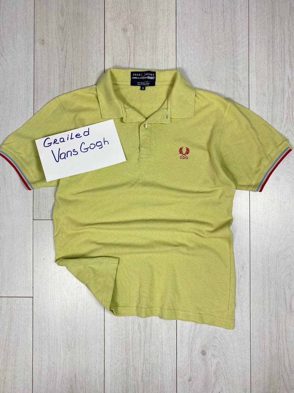 Comme des Garcons Shirt Fred Perry RARE CDG x Fred Perry Polo Grailed