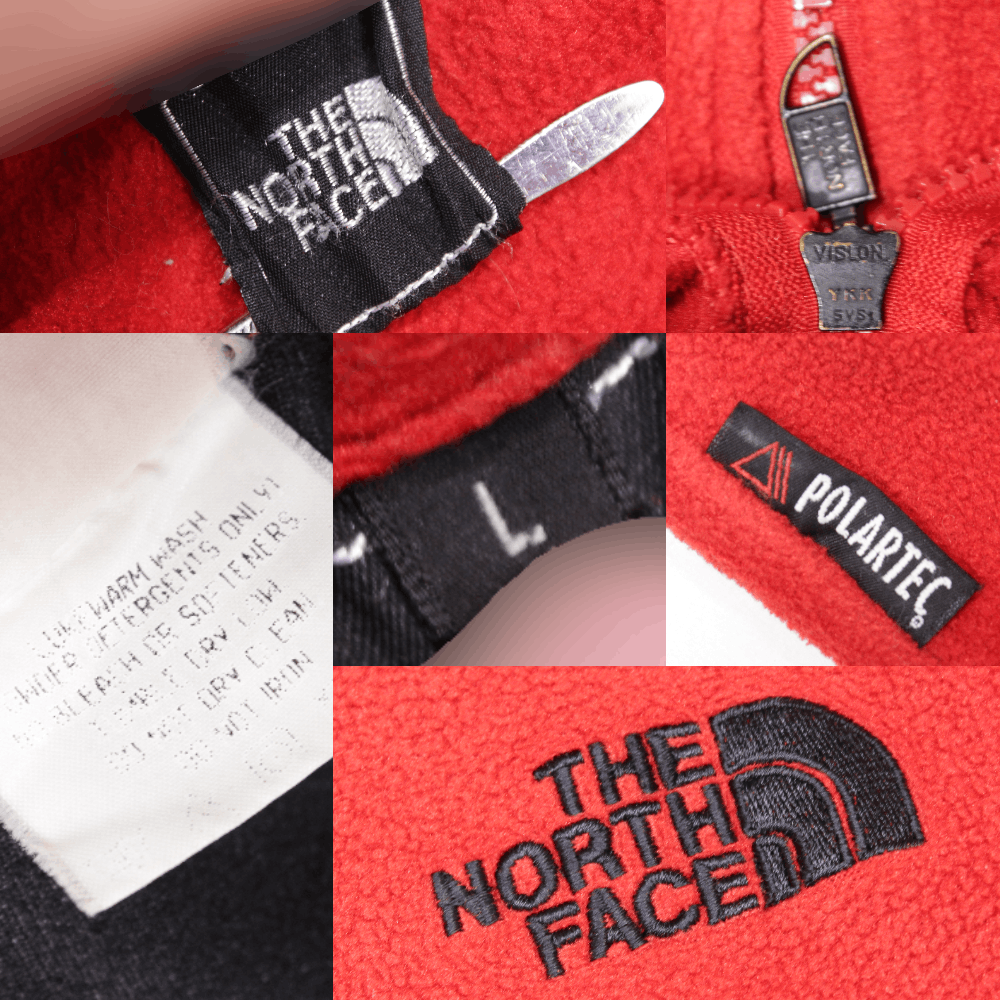 The North Face 90S Logo Polartec Fleece Jacket Vintage Size US L / EU 52-54 / 3 - 9 Thumbnail