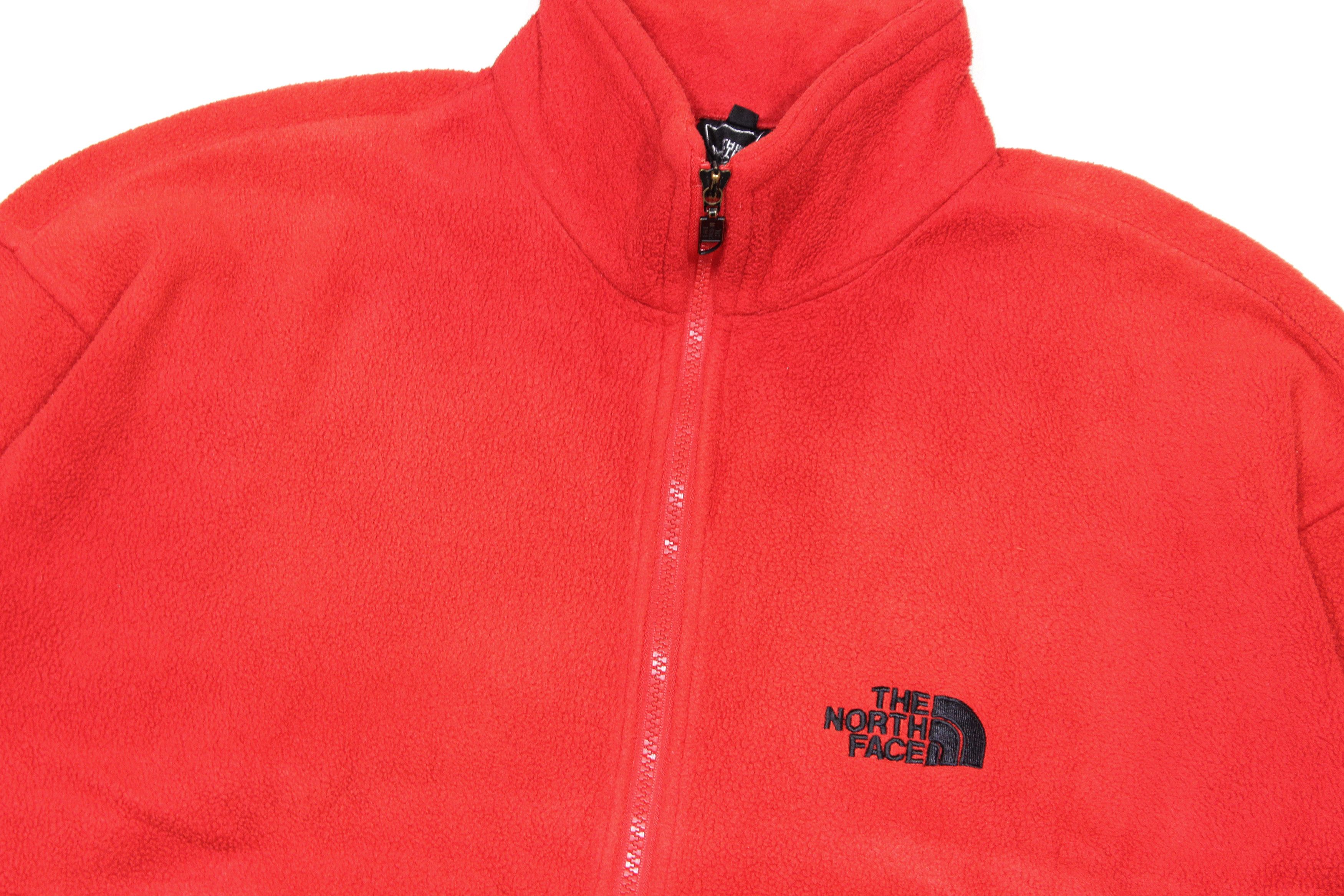 The North Face 90S Logo Polartec Fleece Jacket Vintage Size US L / EU 52-54 / 3 - 3 Thumbnail