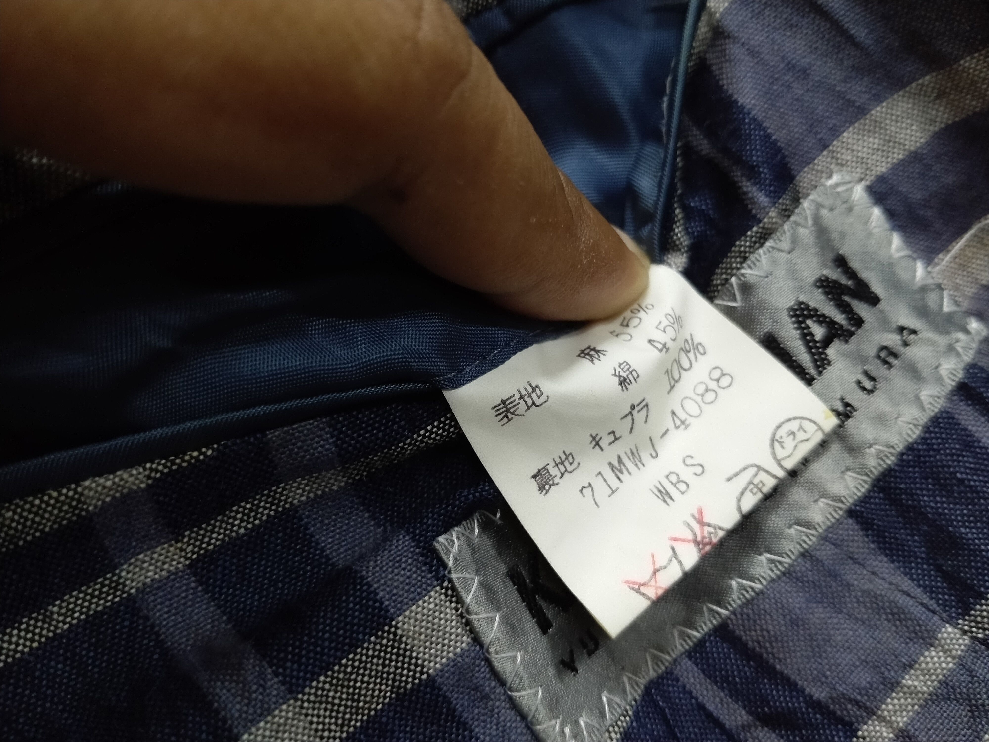 Designer × Kansai Yamamoto Kansai Men Blazer Size 44R - 8 Thumbnail