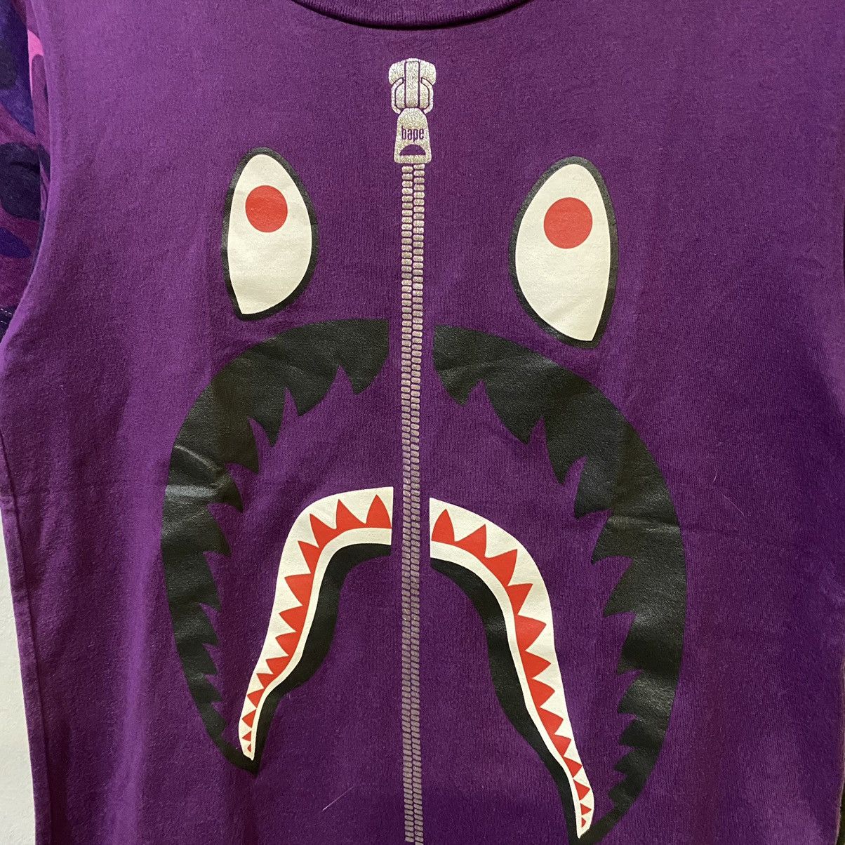 Bape Color Camo Shark Tee Size US S / EU 44-46 / 1 - 3 Thumbnail