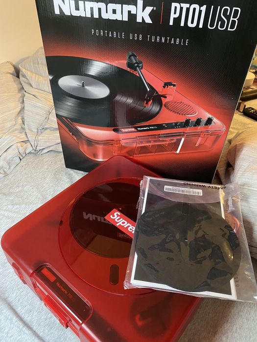 Supreme Supreme Numark PT01 Portable Turntable | Grailed