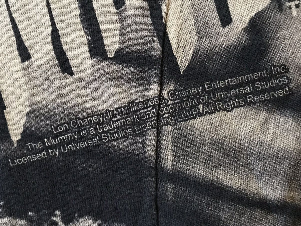Universal Studios × Vintage Vintage The Mummy Movie Overprint Tee Size US L / EU 52-54 / 3 - 6 Thumbnail