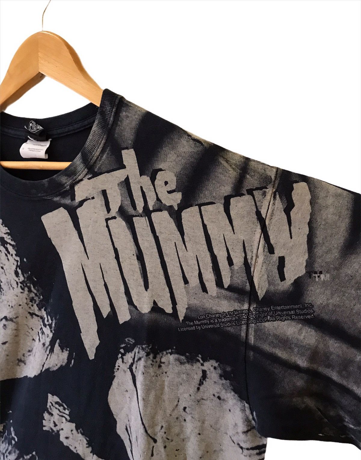 Universal Studios × Vintage Vintage The Mummy Movie Overprint Tee Size US L / EU 52-54 / 3 - 8 Thumbnail