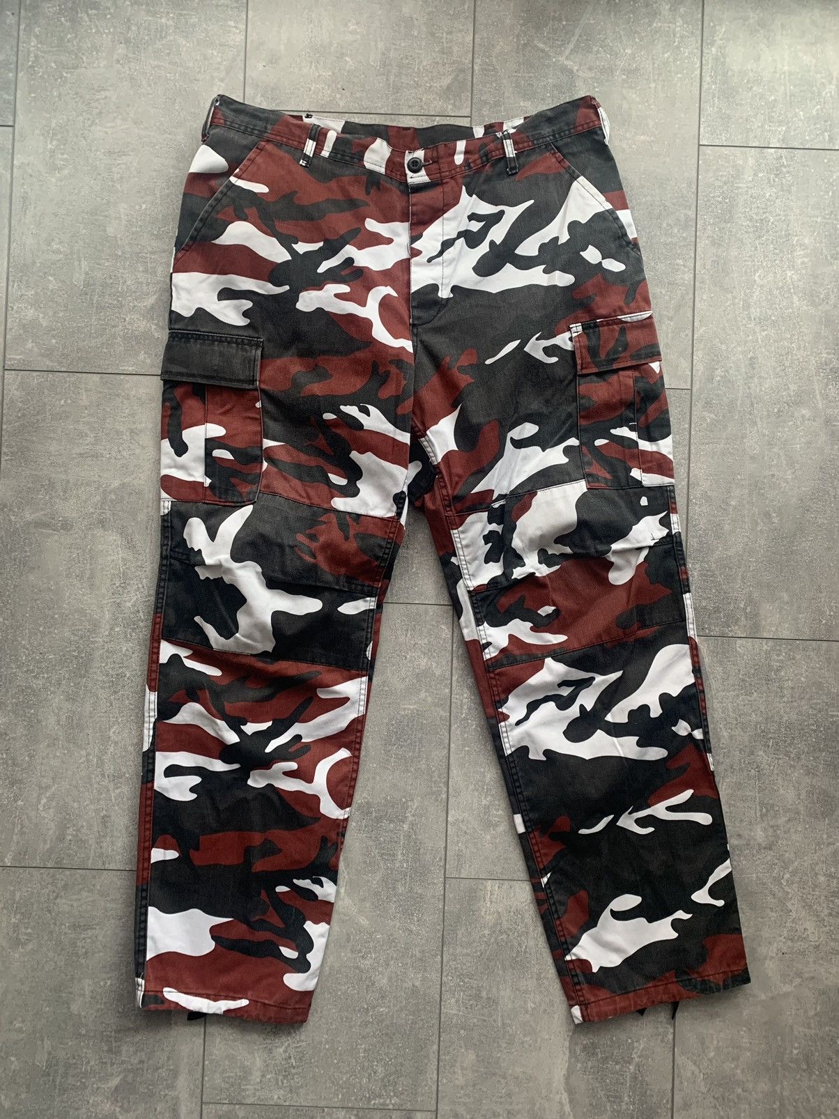 Other Military cargo camo red pants nato Size US 34 / EU 50 - 1 Thumbnail