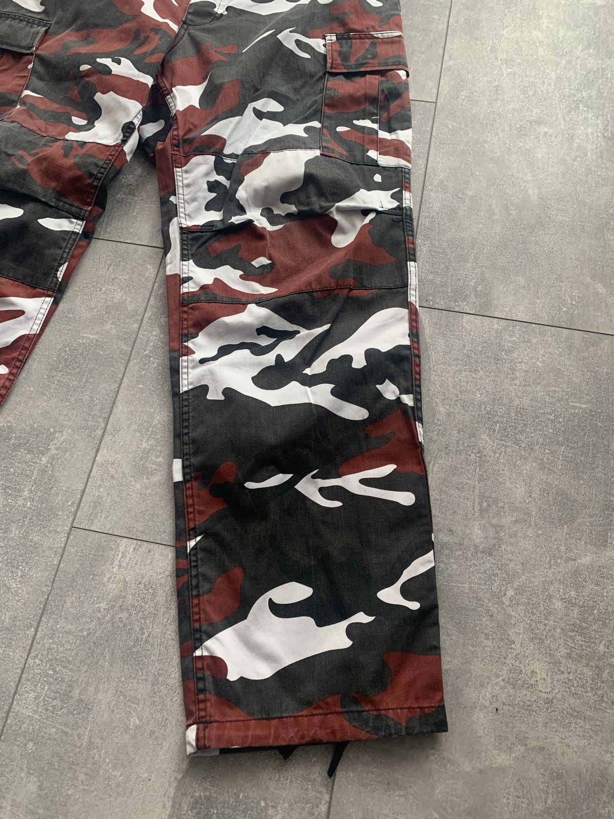 Other Military cargo camo red pants nato Size US 34 / EU 50 - 4 Thumbnail