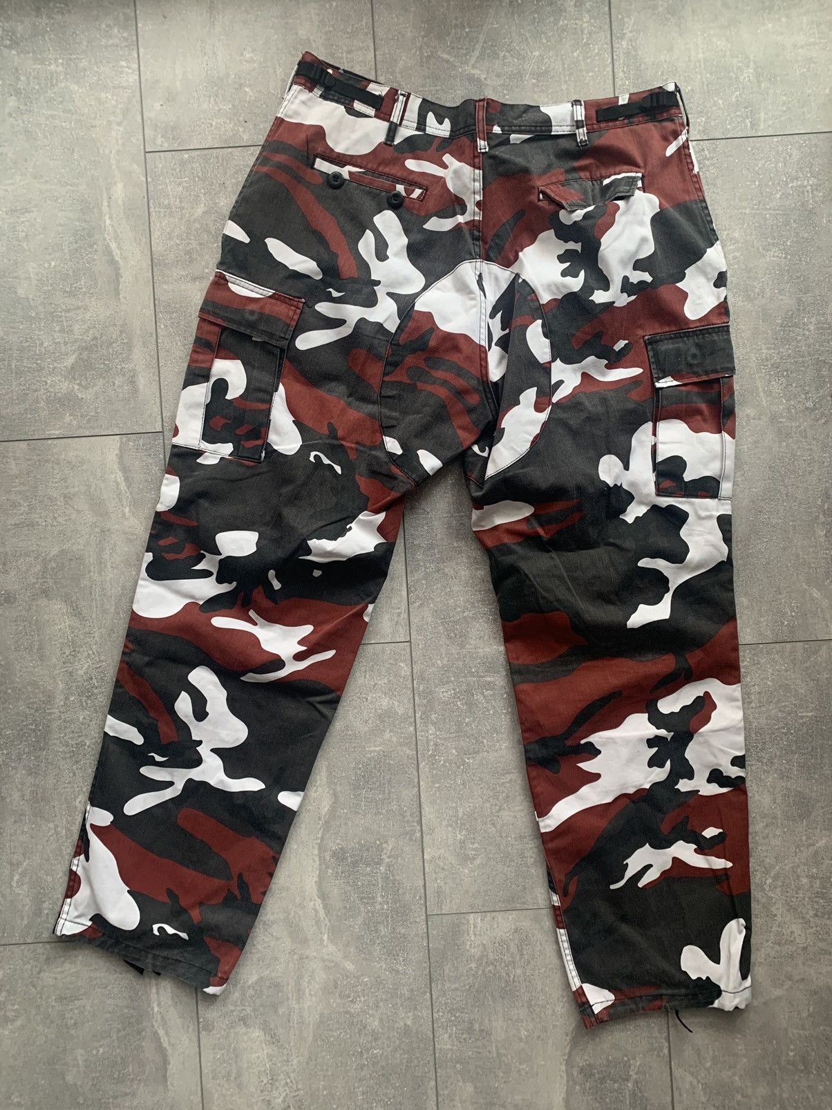 Other Military cargo camo red pants nato Size US 34 / EU 50 - 6 Thumbnail