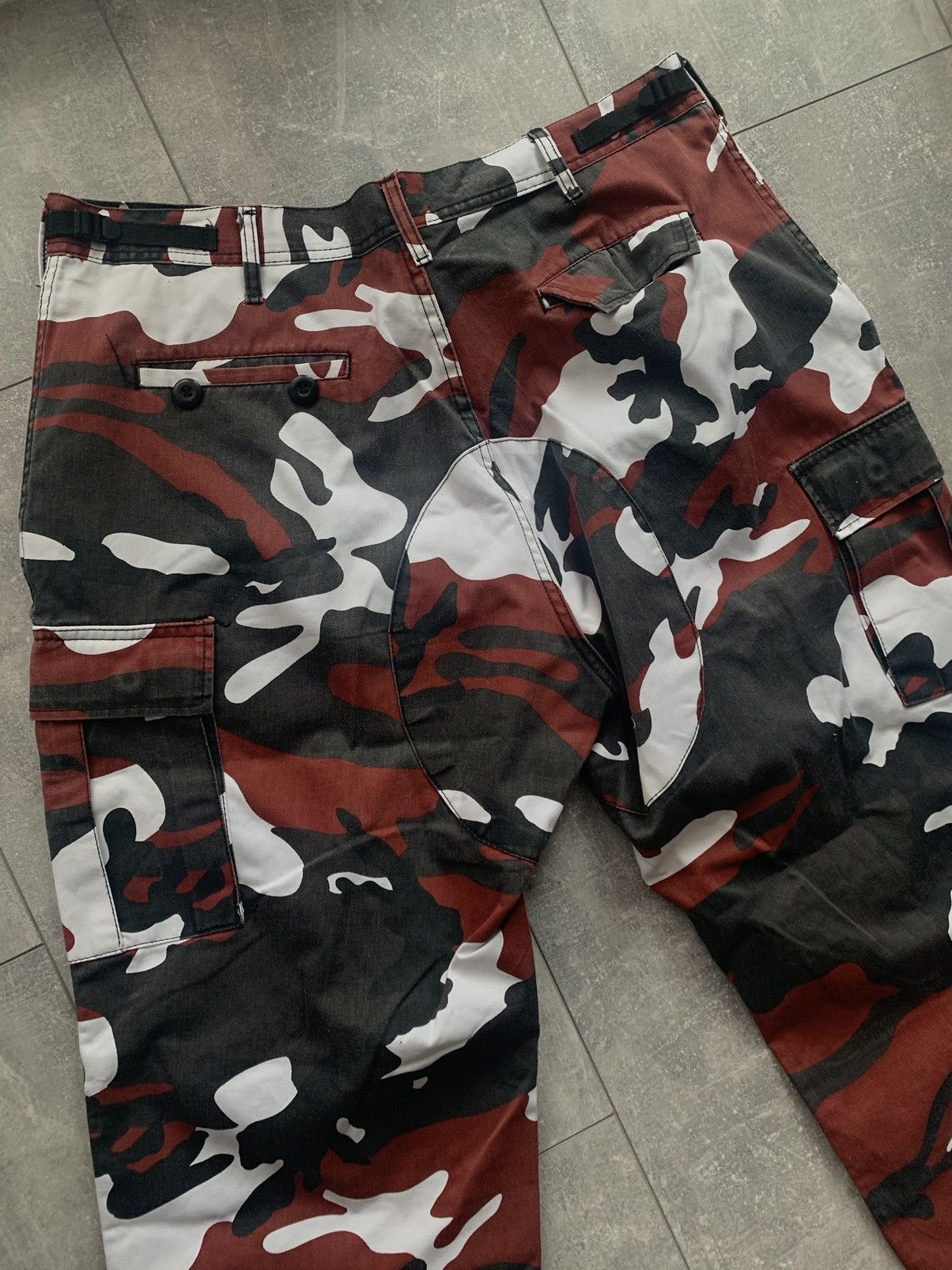 Other Military cargo camo red pants nato Size US 34 / EU 50 - 8 Thumbnail