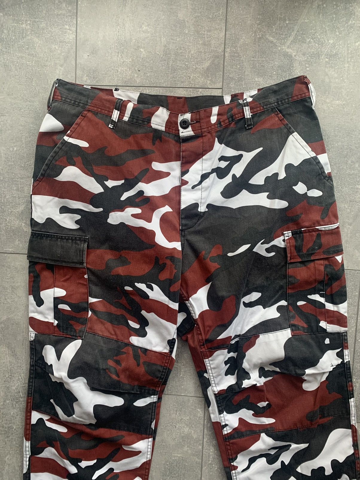 Other Military cargo camo red pants nato Size US 34 / EU 50 - 2 Thumbnail