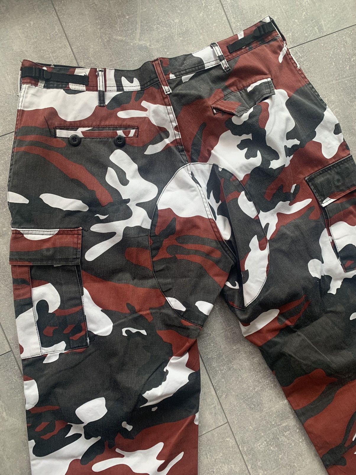 Other Military cargo camo red pants nato Size US 34 / EU 50 - 7 Thumbnail