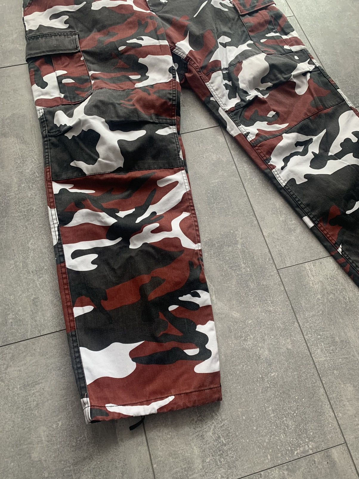 Other Military cargo camo red pants nato Size US 34 / EU 50 - 3 Thumbnail
