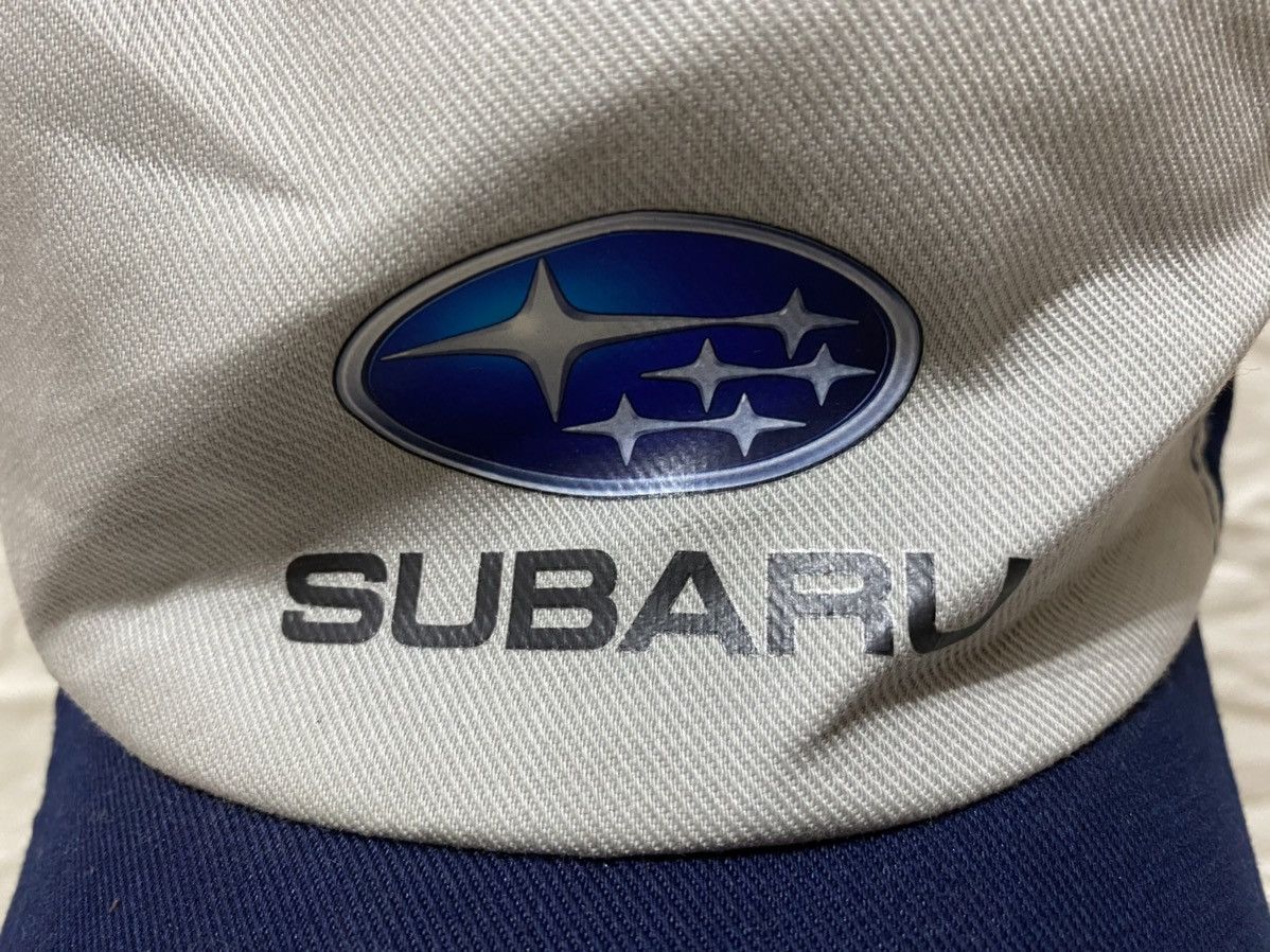 Japanese Brand × Vintage Vintage Subaru Motorsport 5 Panel Cap Hats Size ONE SIZE - 4 Thumbnail