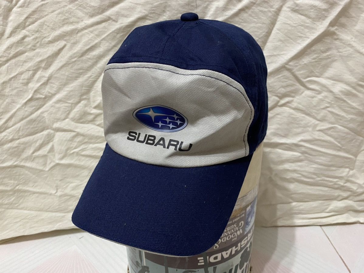 Japanese Brand × Vintage Vintage Subaru Motorsport 5 Panel Cap Hats Size ONE SIZE - 3 Thumbnail
