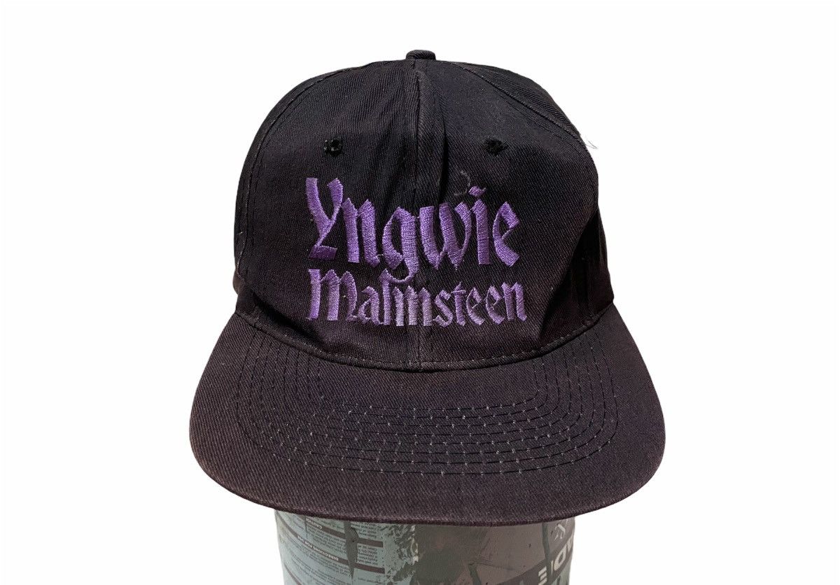 Band Tees × Vintage Vintage Ynwie Malmstein Cap Hats Size ONE SIZE - 1 Thumbnail