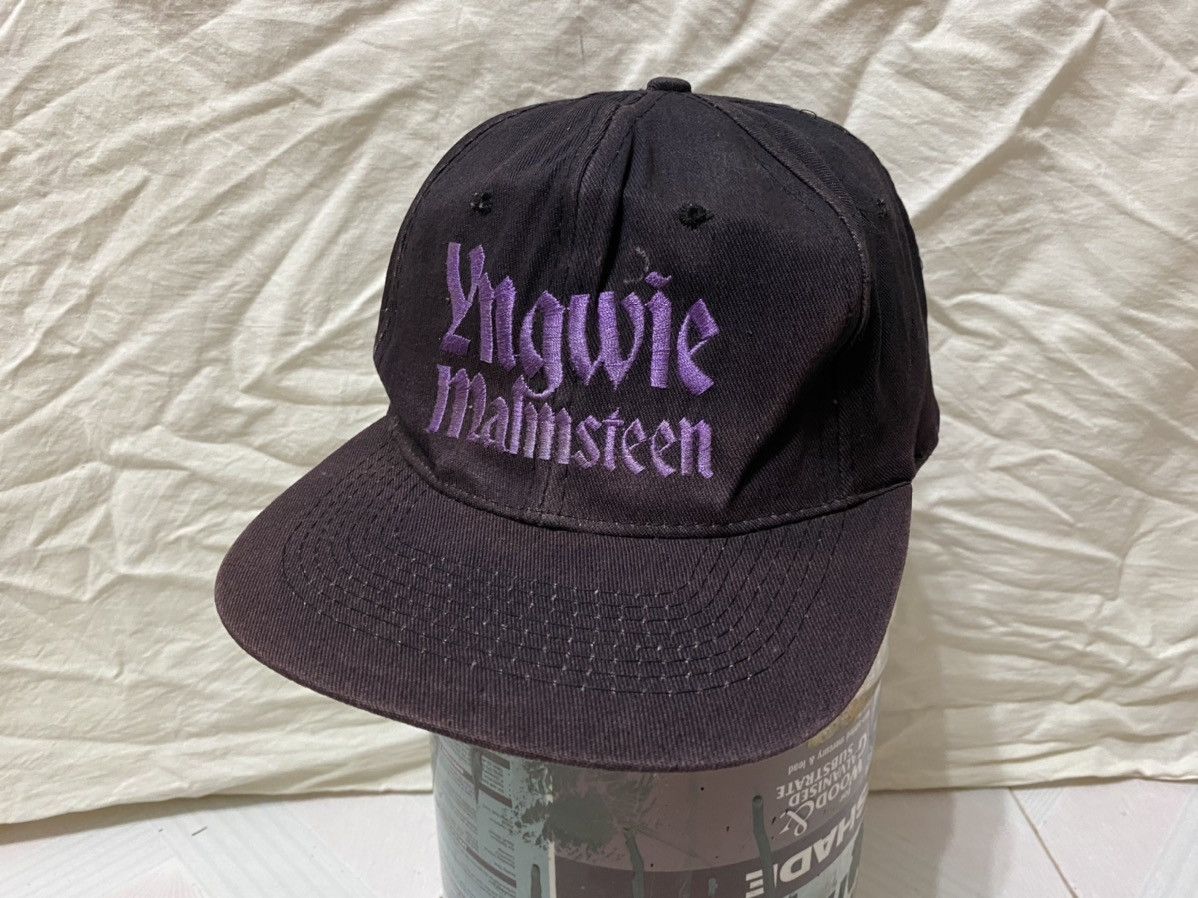 Band Tees × Vintage Vintage Ynwie Malmstein Cap Hats Size ONE SIZE - 3 Thumbnail