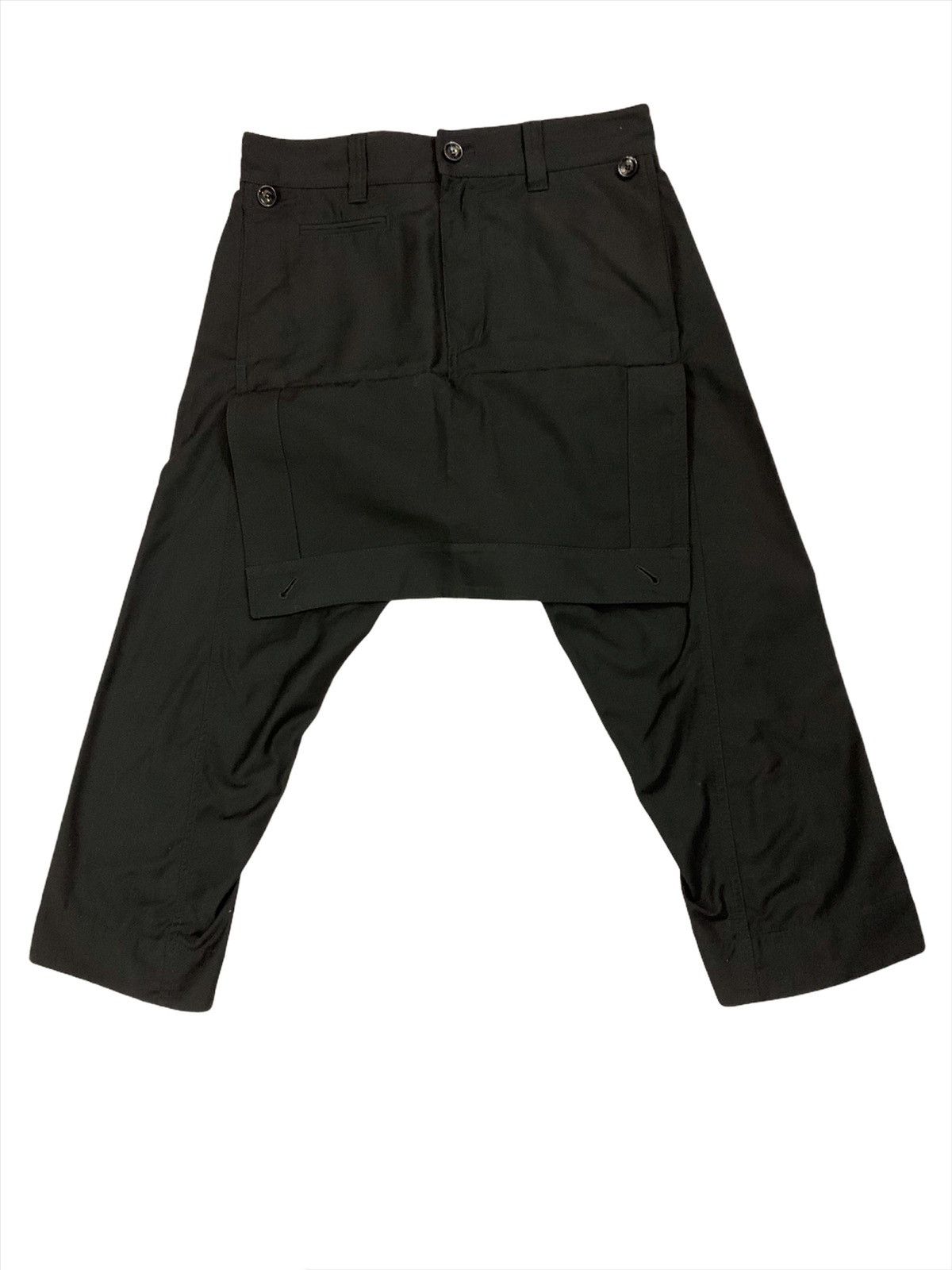 Ships Jet Blue Double Waist Harem Pants