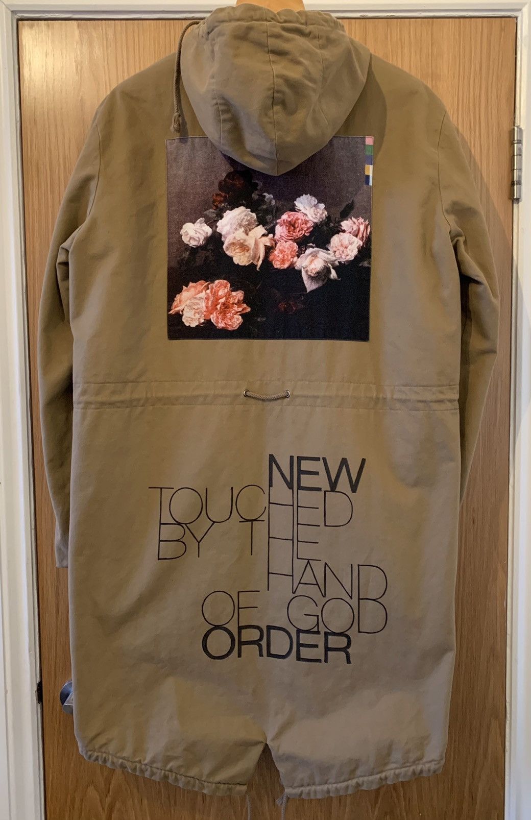 Raf Simons Redux Painted Parka Saville New order EU50 BNWT
