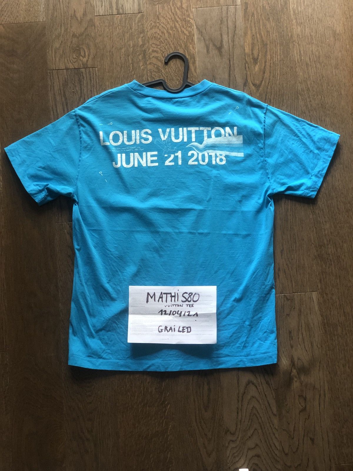 Louis Vuitton Louis Vuitton Virgil Abloh T-shirt, Grailed