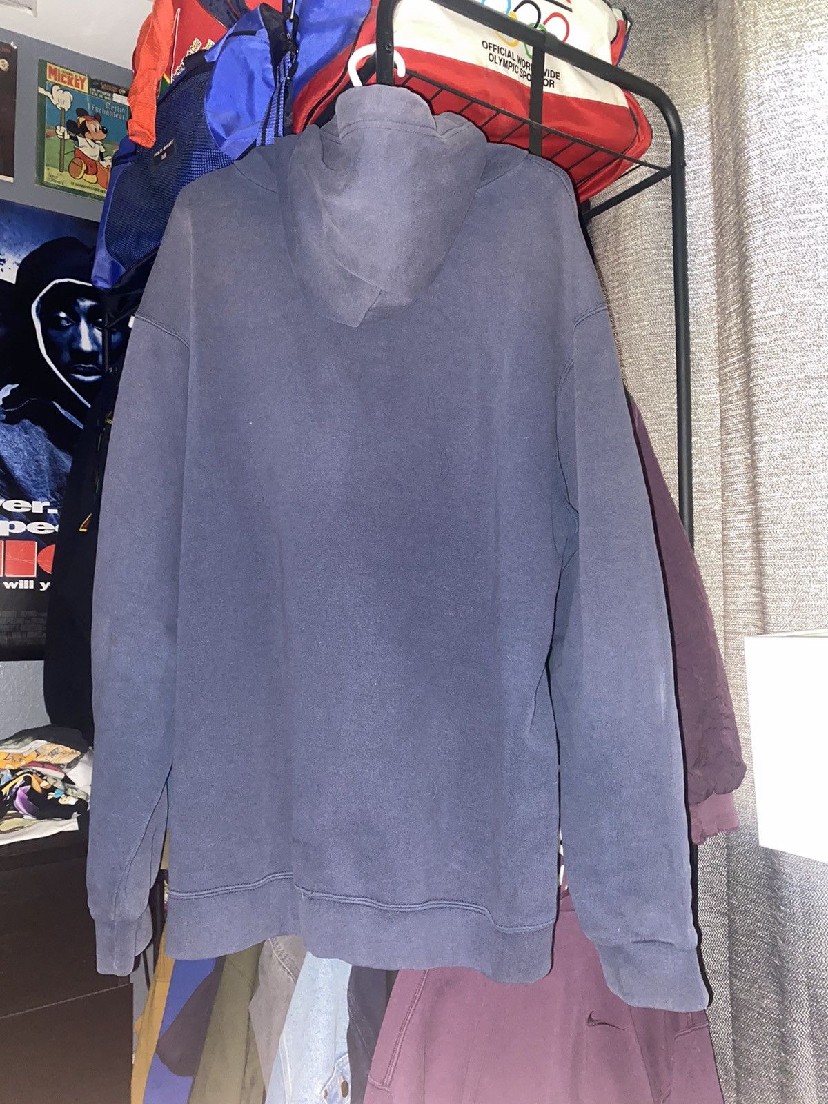 Nike Vintage Nike center swoosh hoodie Size US XL / EU 56 / 4 - 3 Thumbnail