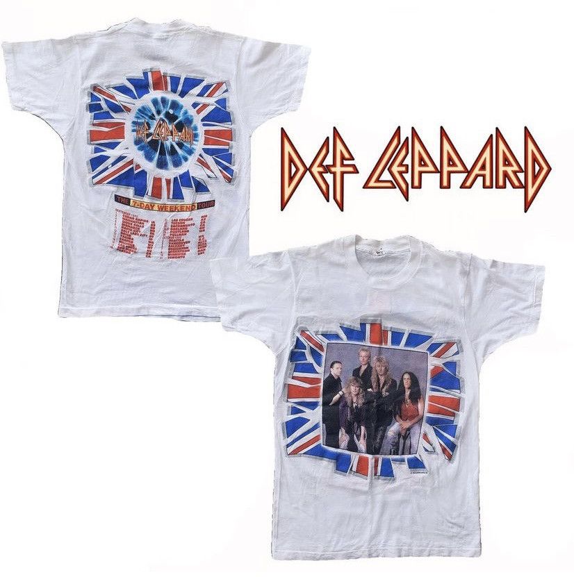 Vintage 1992 Def Leppard 2024 Long Sleeve Band Shirt XL